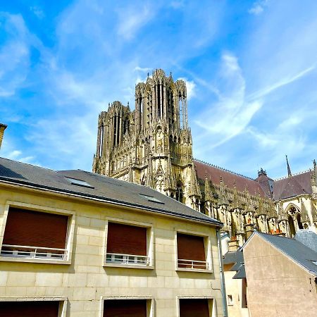 Duomo - Hypercentre Cathedrale Avec Exterieur Apartment Reims Bagian luar foto