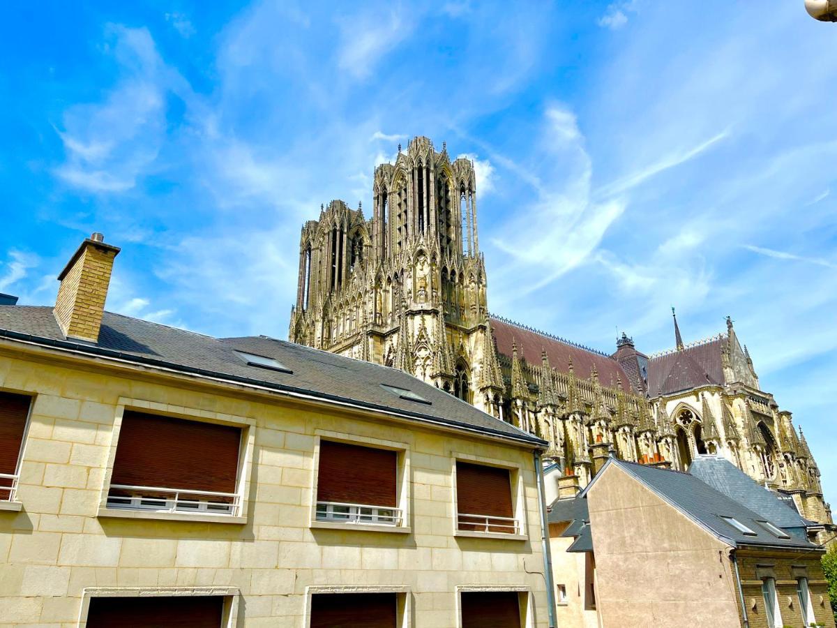 Duomo - Hypercentre Cathedrale Avec Exterieur Apartment Reims Bagian luar foto